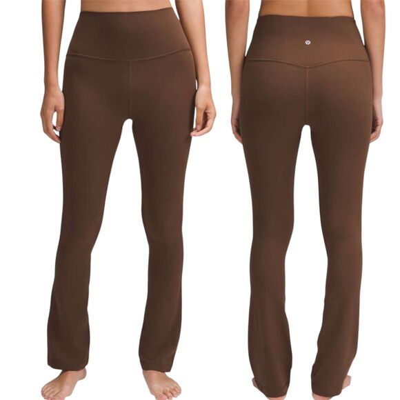 Lululemon Align High-Rise Mini-Flared Pant 28" in Java Size 4 - Picture 1 of 5
